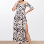 Vestido Elody Beige