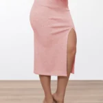 Falda Mariana Palo Rosa