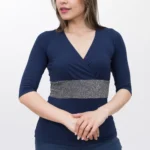 Polo Blusa de Mujer Dressalis Karla Azul