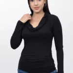 Polo Blusa de Mujer Dressalis Ambar Negro