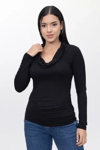 Polo Blusa de Mujer Dressalis Ambar Negro