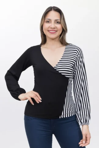 Polo Blusa de Mujer Dressalis Melany Blanco