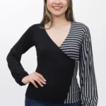 Polo Blusa de Mujer Dressalis Melany Negro