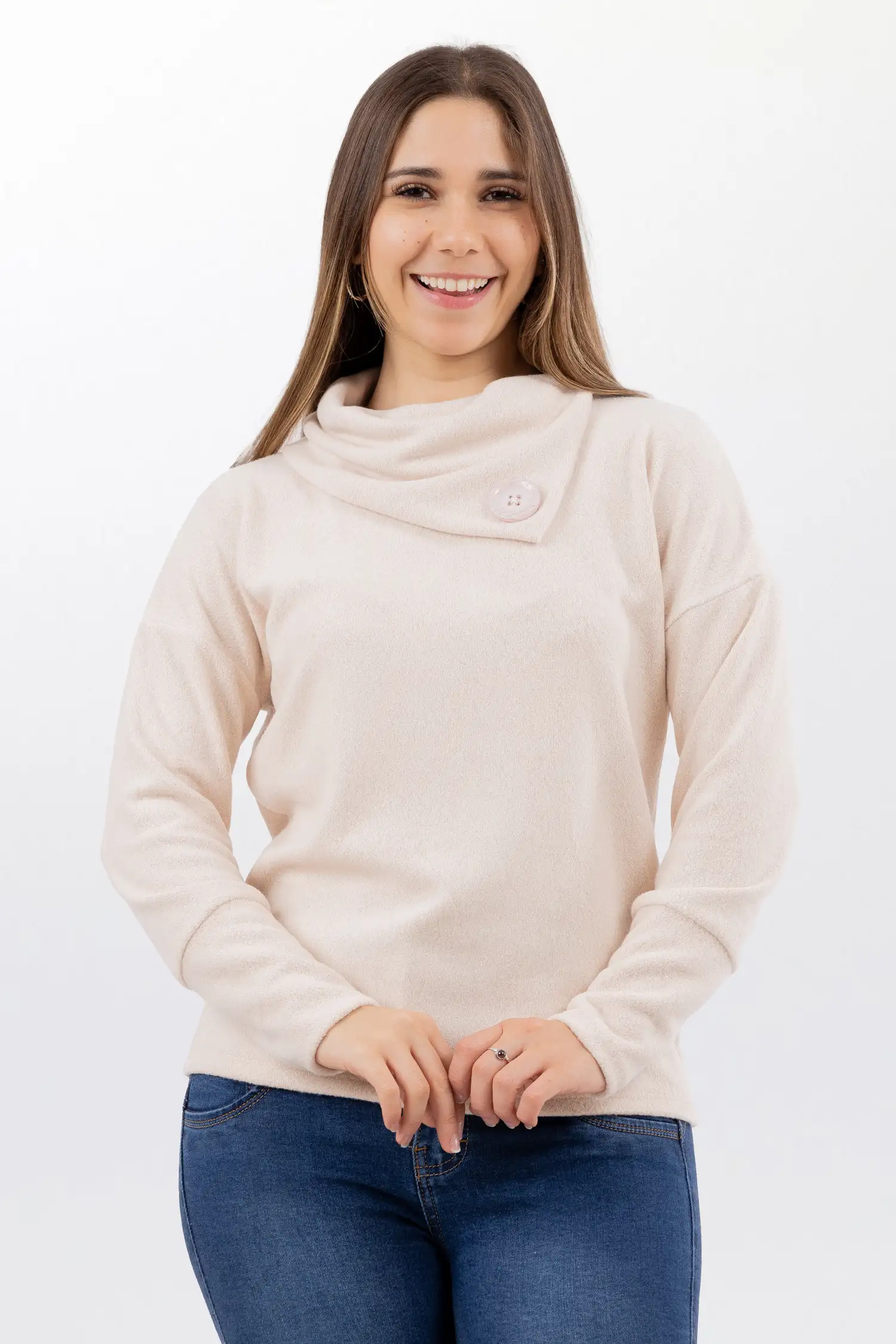 Chompa Beige Sueter