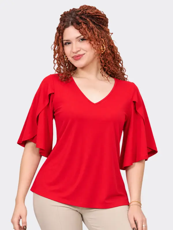 Blusa Adriana Rojo Dressalis