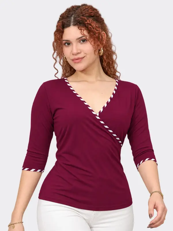 Blusa Tere Guinda Dressalis