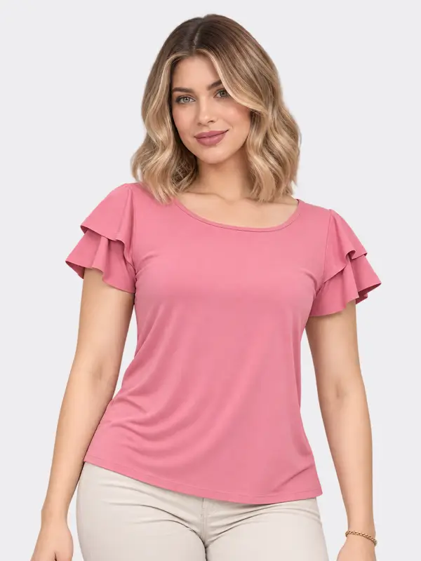 Blusa Mary Palo Rosa Dressalis