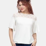 Blusa Manga 3/4 Key Perla