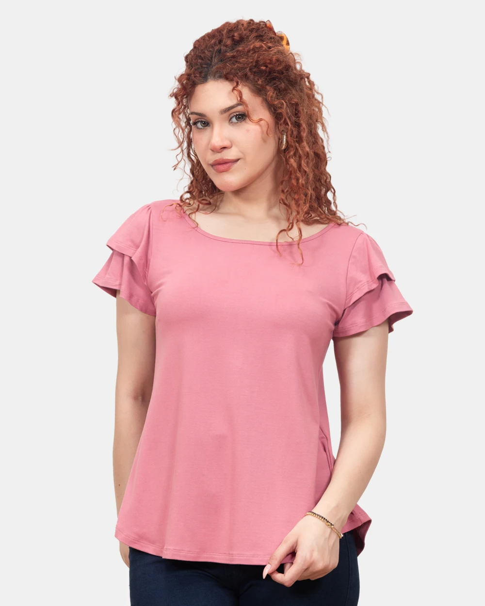 Polo Manga Corta Palo Rosa