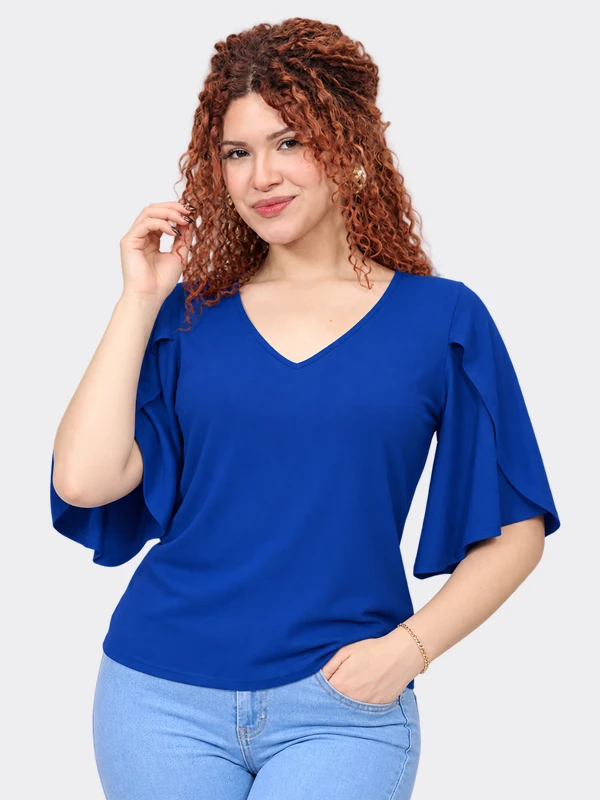 Blusa Adriana Azulino Dressalis