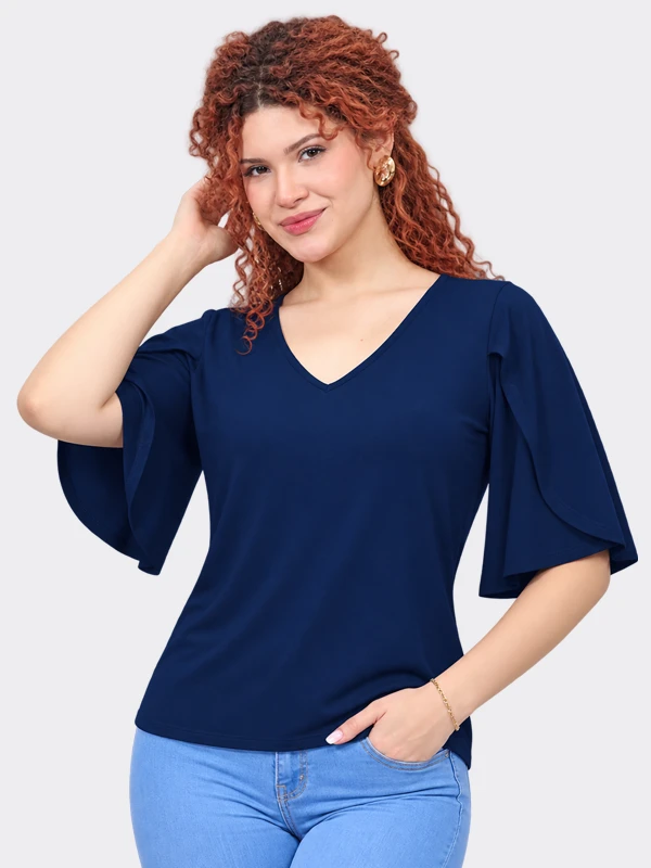 Blusa Adriana Azul Dressalis