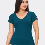 Blusa Briyana Verde Petróleo Dressalis