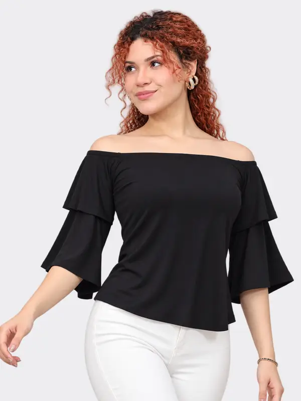Blusa Lucia Negro Dressalis