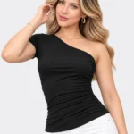Polo Agatha Negro Dressalis